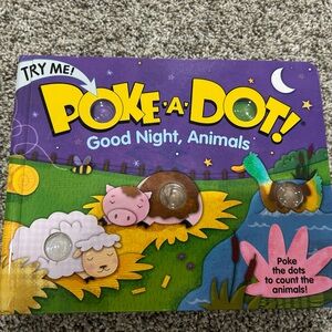 Poke-a-Dot! Good Night, Animals Book